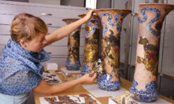 Imari-Vasen aus Arita