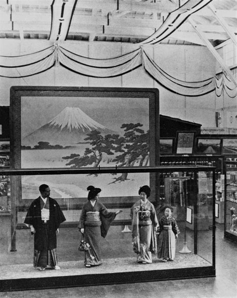 Japanische Pavillon in Dresden 1911