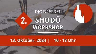 13. Oktober 2024 (So) – 2. Shodō-Workshop – Einführung in die japanische Kalligraphie