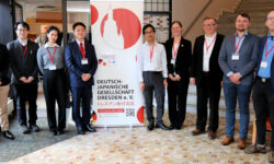 Vertreter von JETRO und DJG Dresden beim Japanisch-Deutschen Community Treff