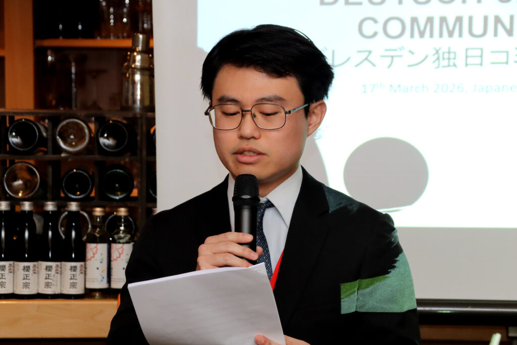 Takumu Sato von der Japanischen Botschaft Berlin