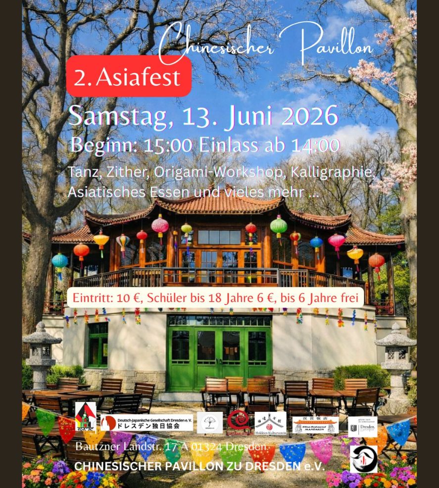 Asiafest 2026 China, Japan, Indonesien