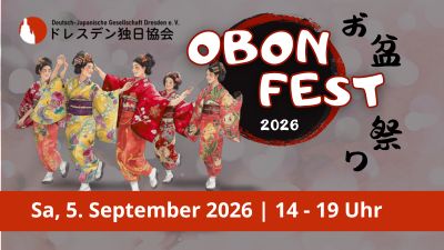 5. September 2026 (Sa) – Japanisches Obon-Fest