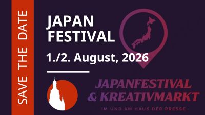 Japanfestival – (WE) 1./2. August 2026
