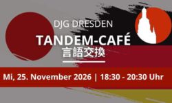 Sprachtandem Deutsch-Japanische Sprache am 25. November 2026